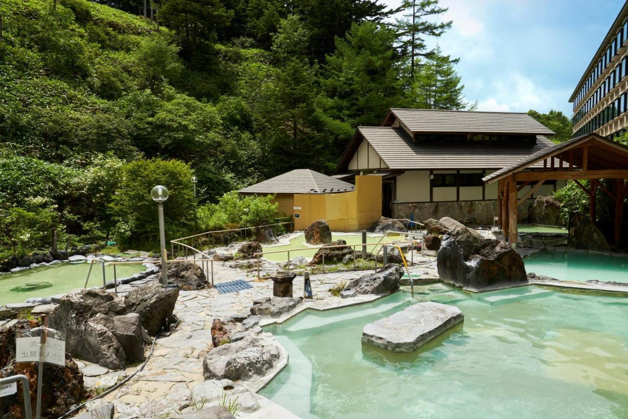 Manza Kogen Hotel Tsumagoi Bagian luar foto