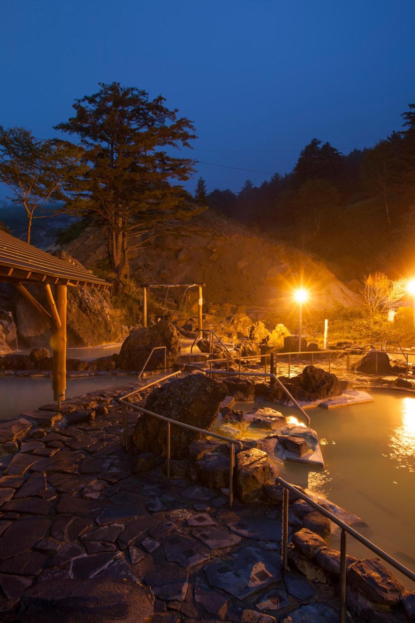 Manza Kogen Hotel Tsumagoi Bagian luar foto