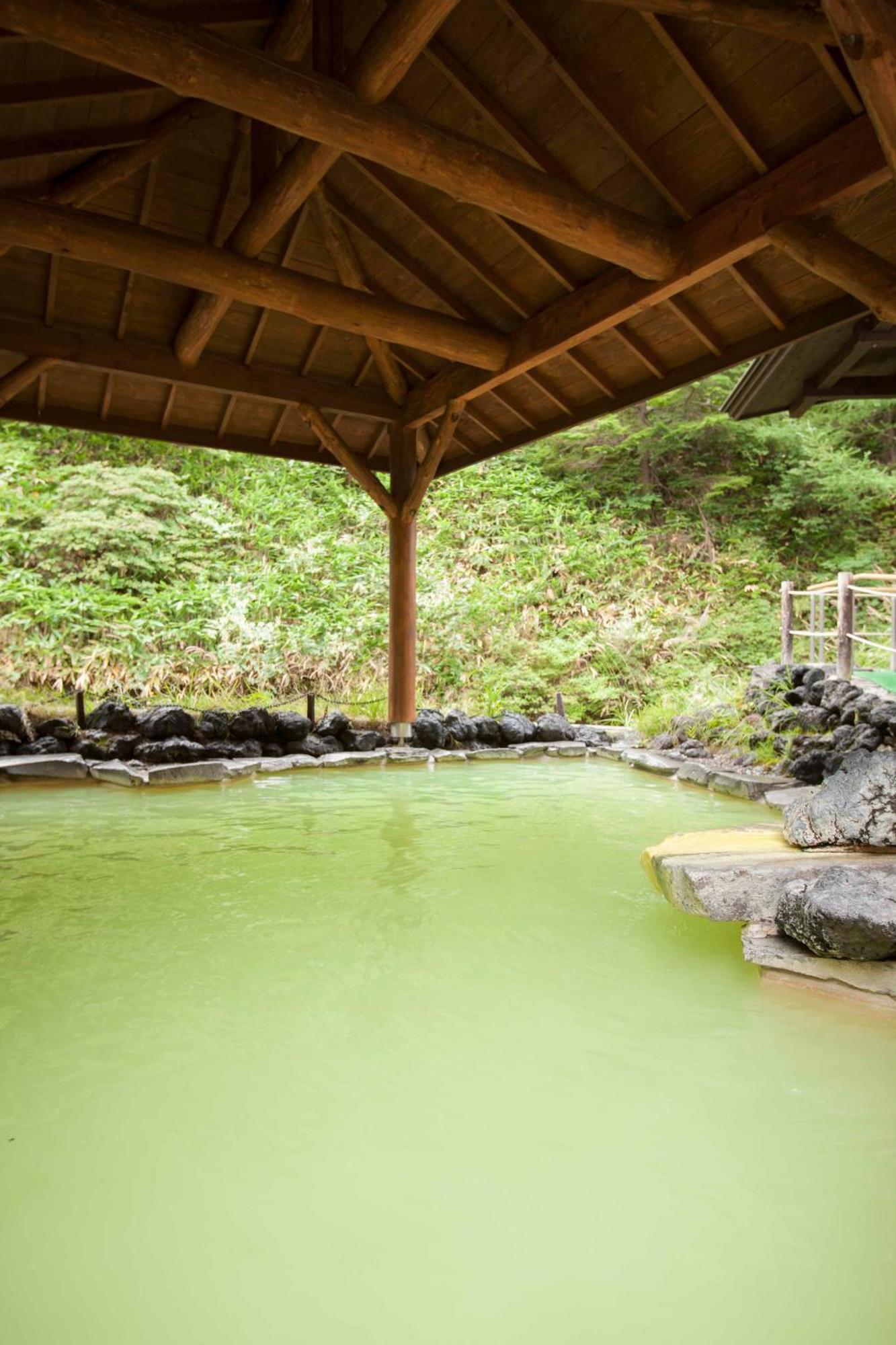 Manza Kogen Hotel Tsumagoi Bagian luar foto