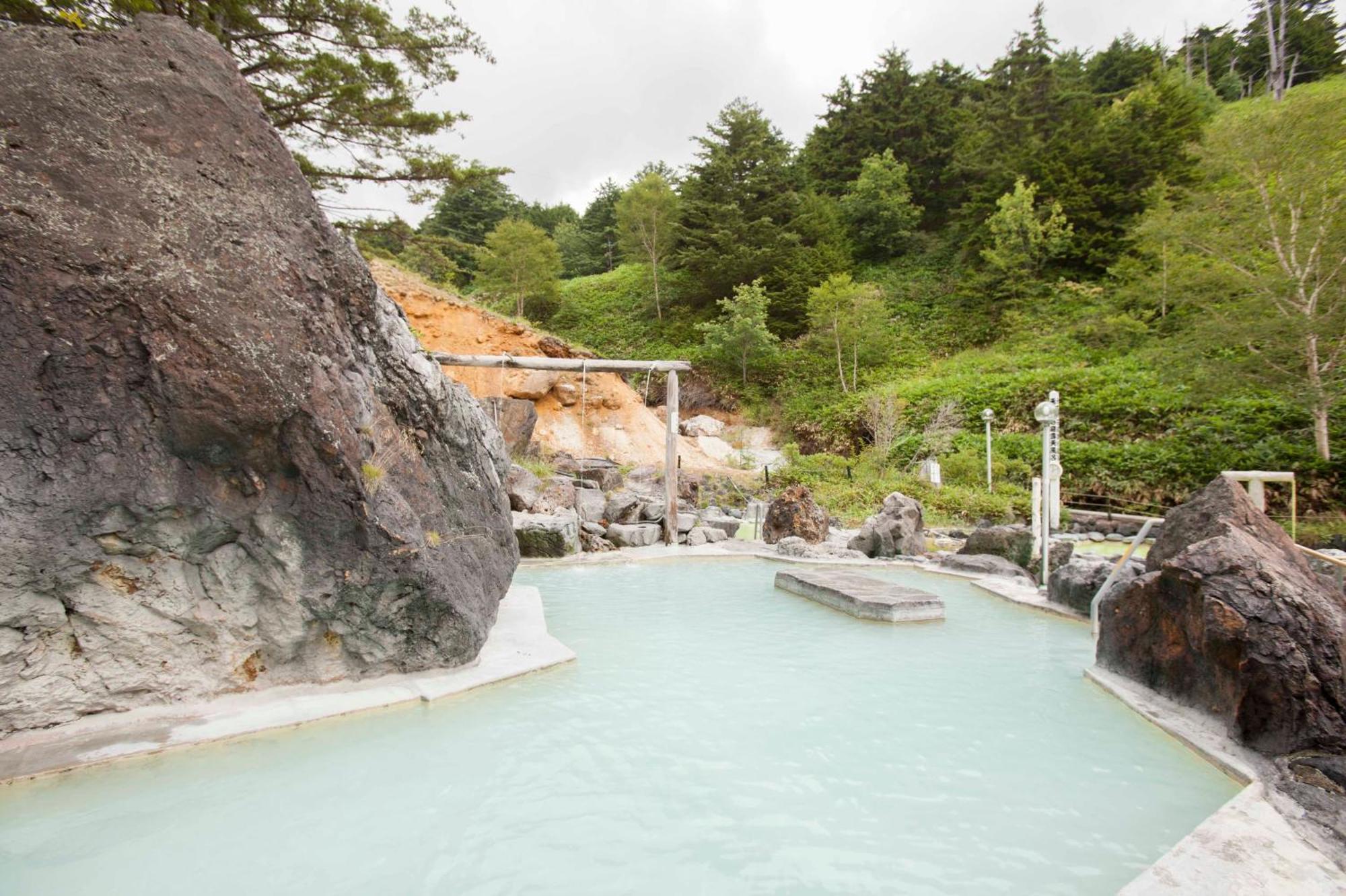 Manza Kogen Hotel Tsumagoi Bagian luar foto