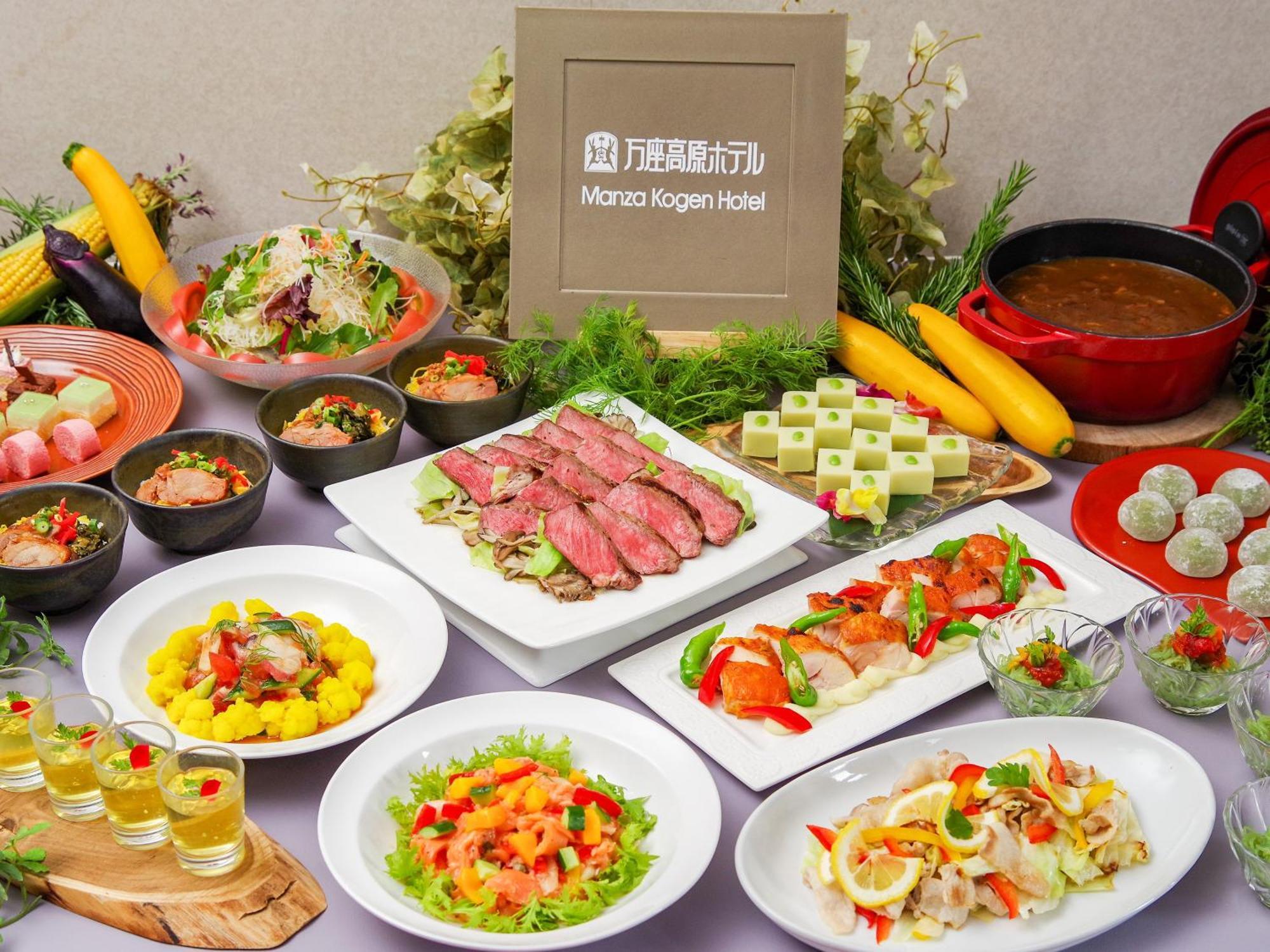 Manza Kogen Hotel Tsumagoi Bagian luar foto