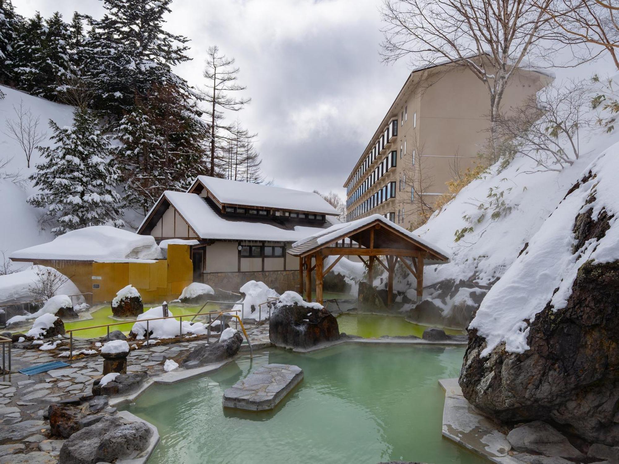 Manza Kogen Hotel Tsumagoi Bagian luar foto